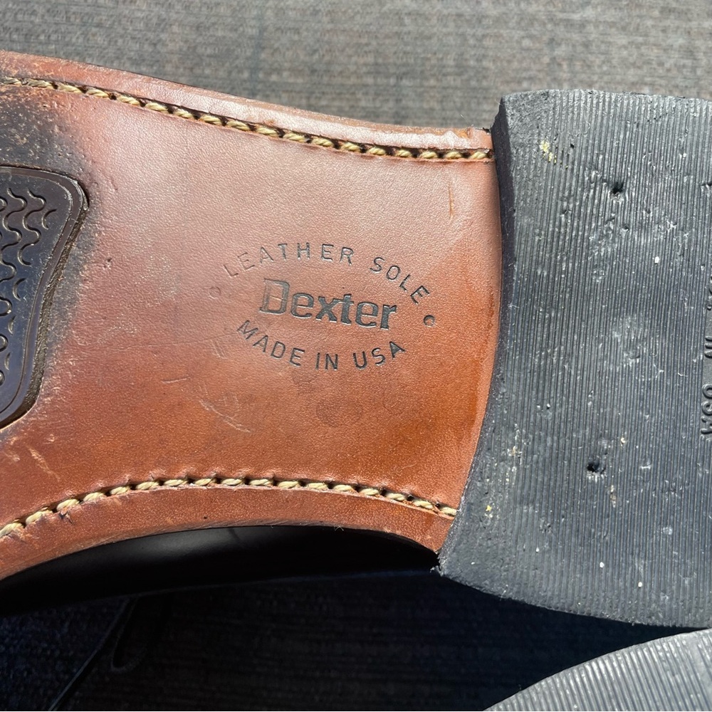 *Made in USA* Dexter Captoe Brogue Darby 10.5M - Picture 8 of 10
